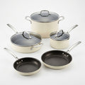 Nonstick Cookware Set Built for Daily Performance, Hard Anodized Aluminum, Triple-Layer Coating, Oven Safe