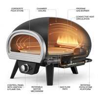 Propane Outdoor Pizza Oven Gas Pizza Oven — How It Works